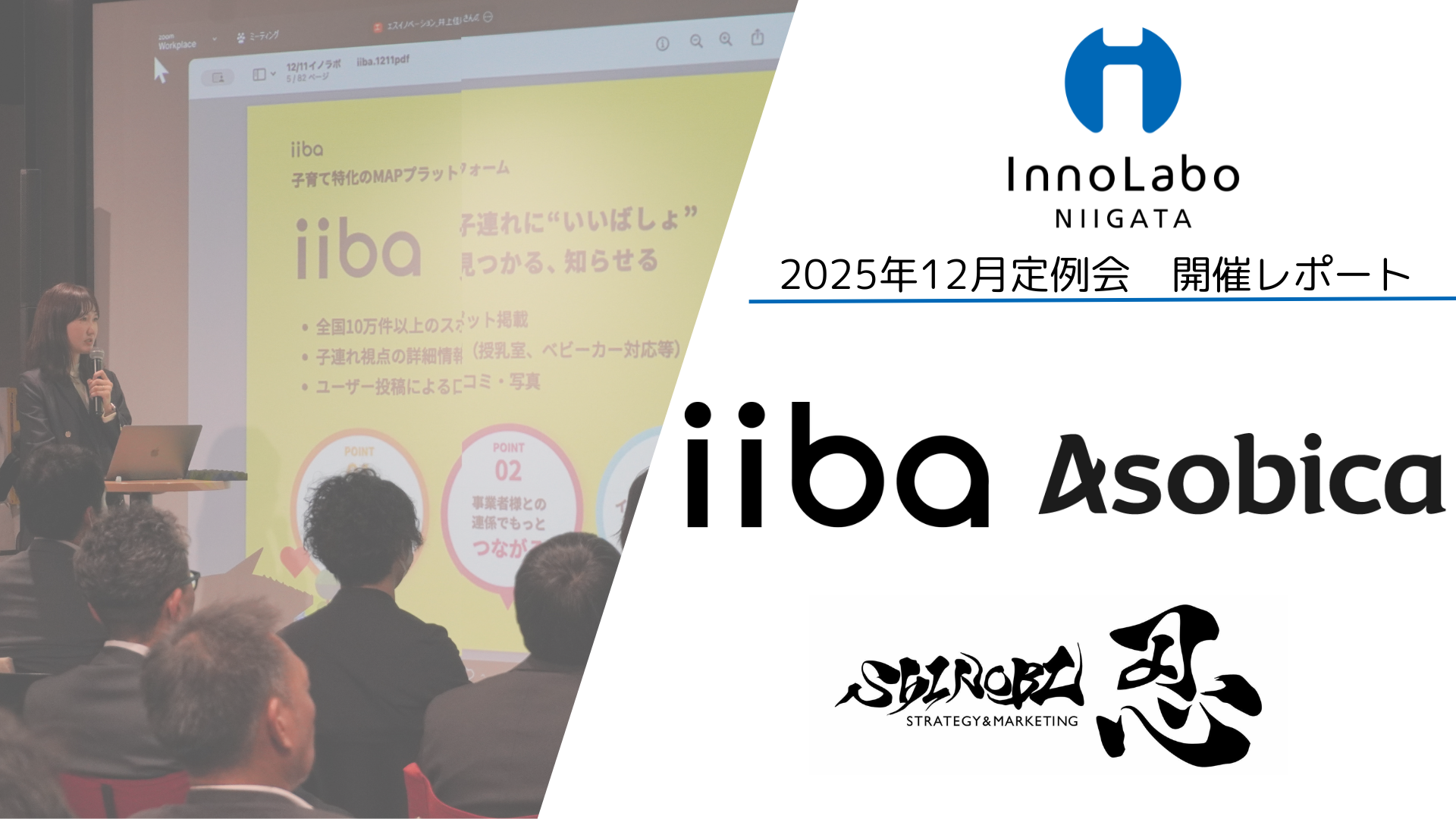 InnoLaboNIIGATA 12月定例会を開催しました